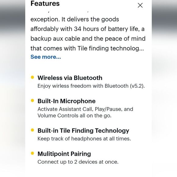 Skull Candy Riff 2 Wireless Headphones - Picture 4 of 10